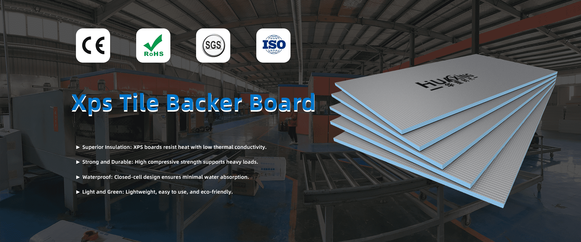 High-Performance Tile Backer Boards for Moisture Protection and Thermal Insulation